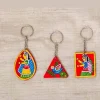 Tikuli Art Key Chain - Gift - Image 2